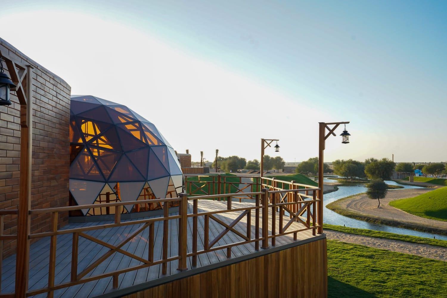 Al Marmoom Oasis Luxury Experiential Desert Resort Ντουμπάι Εξωτερικό φωτογραφία