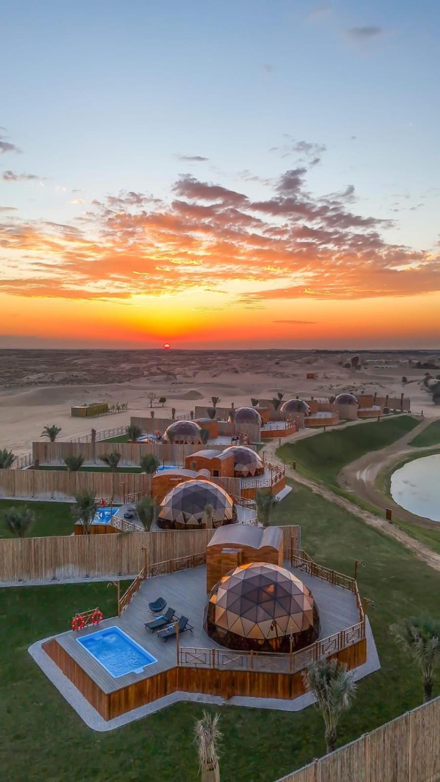 Al Marmoom Oasis Luxury Experiential Desert Resort Ντουμπάι Εξωτερικό φωτογραφία